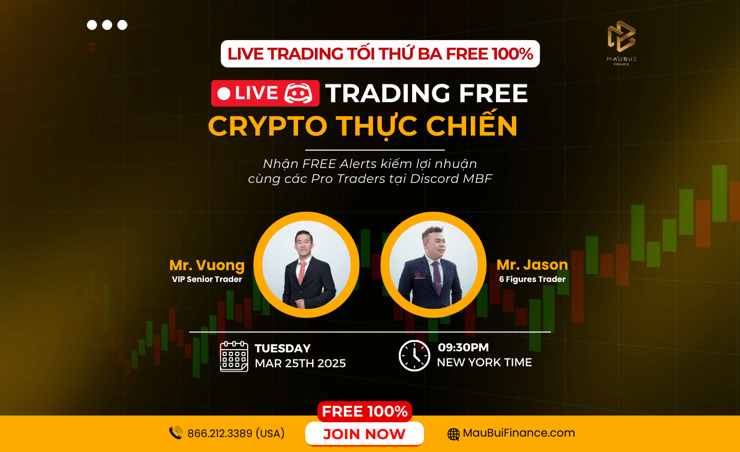 Free Live Trade Crypto | Phân tích xu hướng thị trường & thực chiến cùng Pro Traders