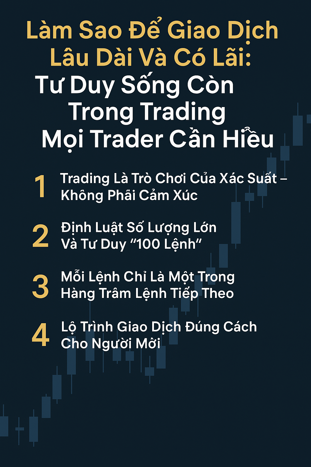 Làm Sao Để Giao Dịch Lâu Dài Và Có Lãi: Tư Duy Sống Còn Trong Trading Mọi Trader Cần Hiểu