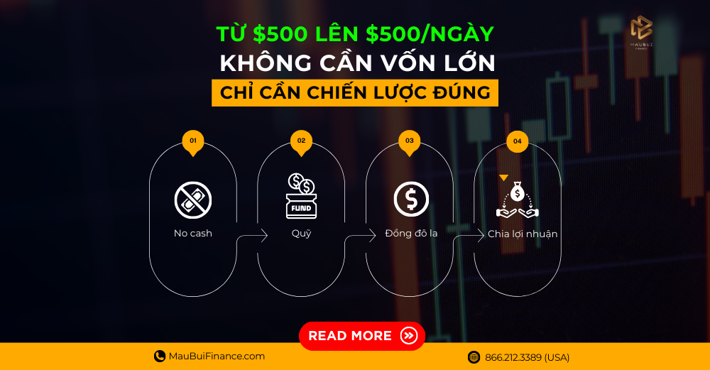 TỪ $500 LÊN $500/NGÀY – KHÔNG CẦN VỐN LỚN, CHỈ CẦN CHIẾN LƯỢC ĐÚNG