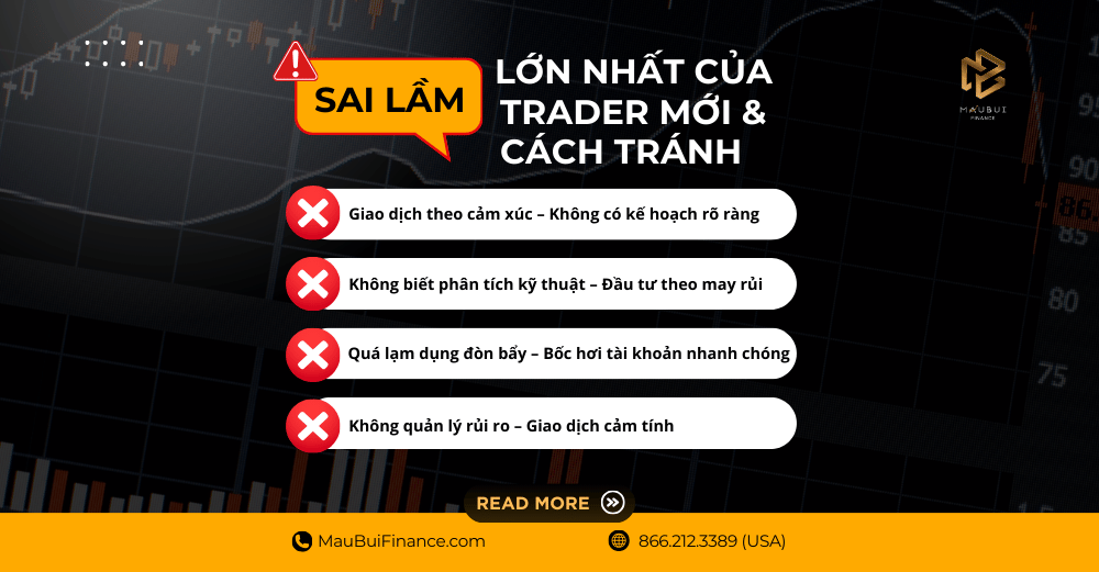 Sai Lầm Lớn Nhất Của Trader Mới & Cách Tránh