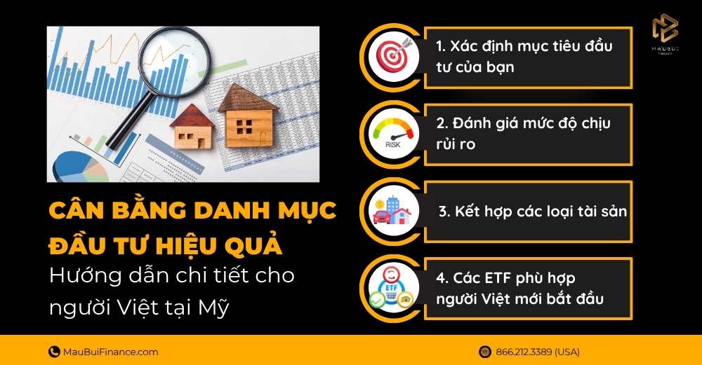 Cân Bằng Danh Mục Đầu Tư Hiệu Quả: Hướng Dẫn Chi Tiết Cho Người Việt Tại Mỹ
