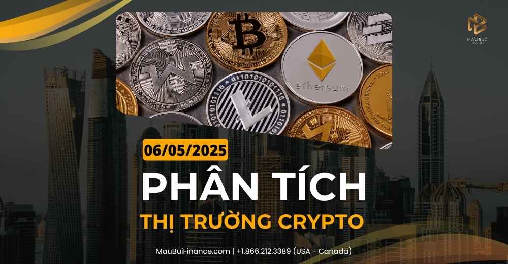 Phân tích thị trường Crypto trong Livestream Youtube 06/05/2025