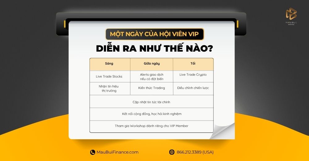 Một ngày của hội viên VIP diễn ra như thế nào?
