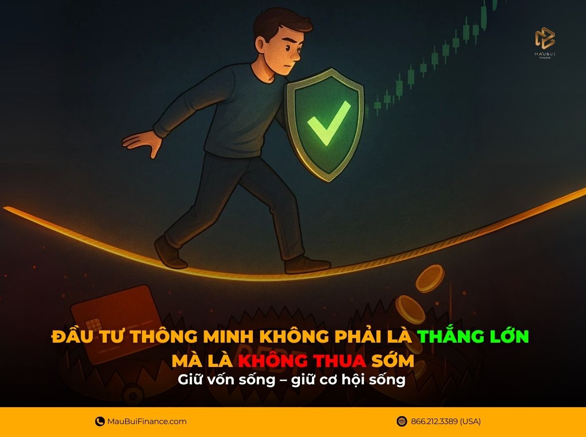 Đầu Tư Thông Minh Không Phải Là Thắng Lớn – Mà Là Không Thua Sớm