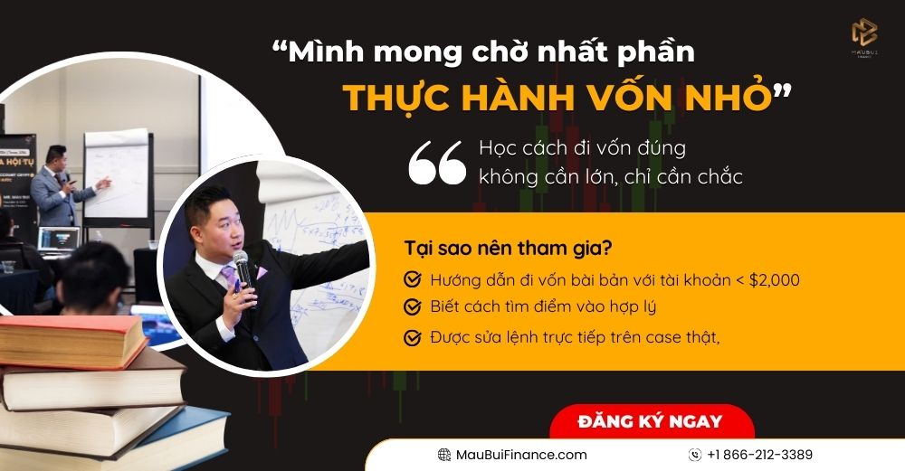 “Mình mong chờ nhất phần thực hành vốn nhỏ” – Vì sao phần thực hành luôn là “điểm sáng” của Trading Masterclass?