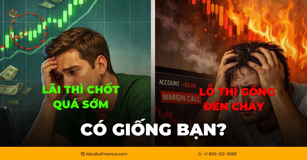 Lãi thì chốt quá sớm, lỗ thì gồng đến cháy – Có giống bạn khi đầu tư Crypto?