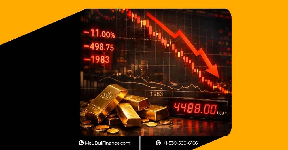 🔥 Vàng lao dốc mạnh nhất 43 năm, Bitcoin giữ mốc 70,000 USD giữa tâm lý phòng thủ, làn sóng giả mạo crypto lan rộng