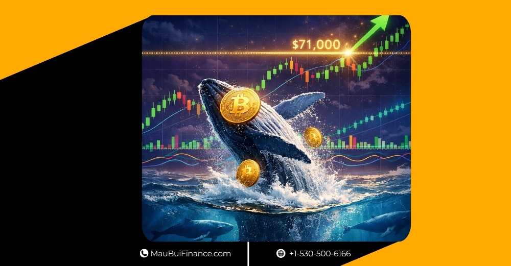 Cá voi Bitcoin trở lại vùng $71,000, CLARITY Act chật vật trước tháng 4, Libra lộ bản nháp 5,000,000 USD