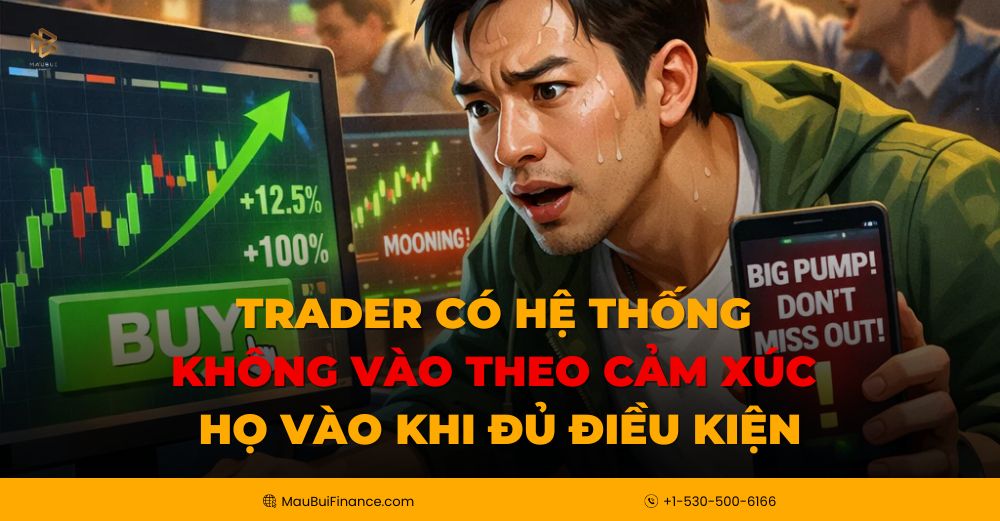 Trader Có Hệ Thống Không Vào Lệnh Theo Cảm Xúc – Cách Thoát Khỏi FOMO Khi Giao Dịch