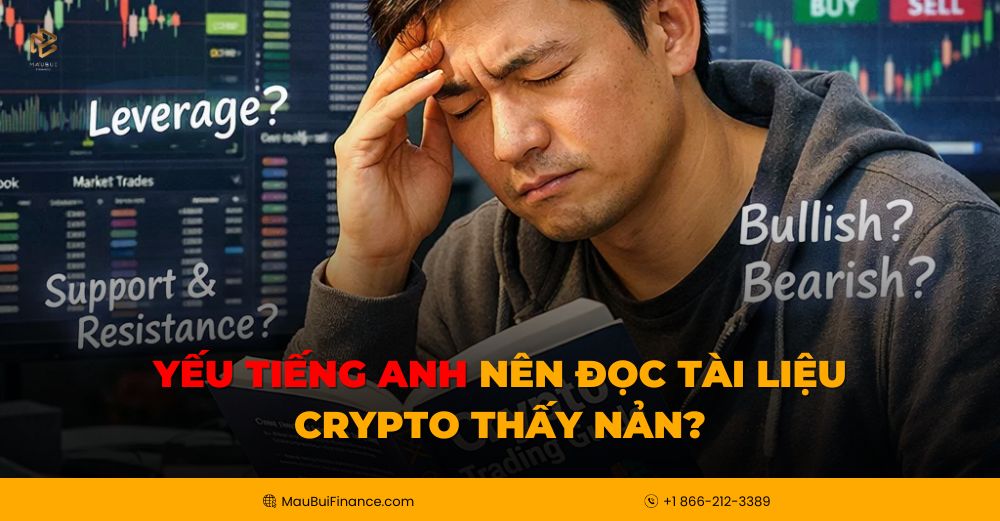 Yếu Tiếng Anh Nên Đọc Tài Liệu Crypto Thấy Nản? Đây Là Cách Giúp Bạn Bắt Kịp Cơ Hội