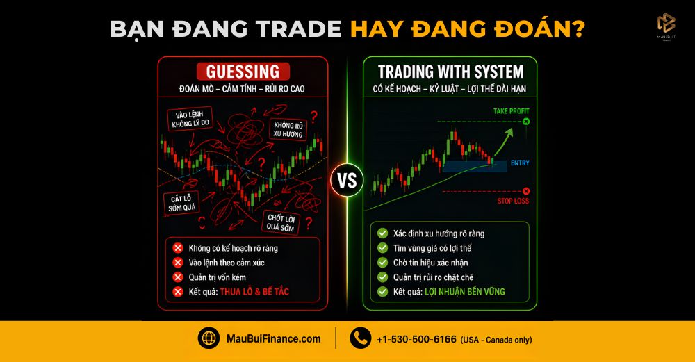 Bạn Đang Trade Hay Đang Đoán? Sự Khác Biệt Quyết Định Kết Quả Giao Dịch