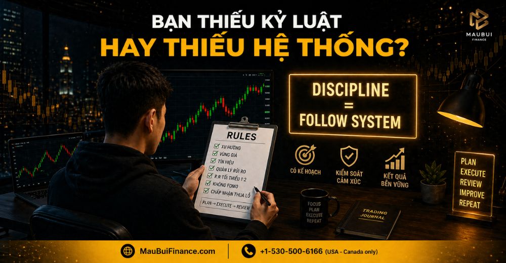 Bạn Thiếu Kỷ Luật Hay Thiếu Hệ Thống Trong Trading?