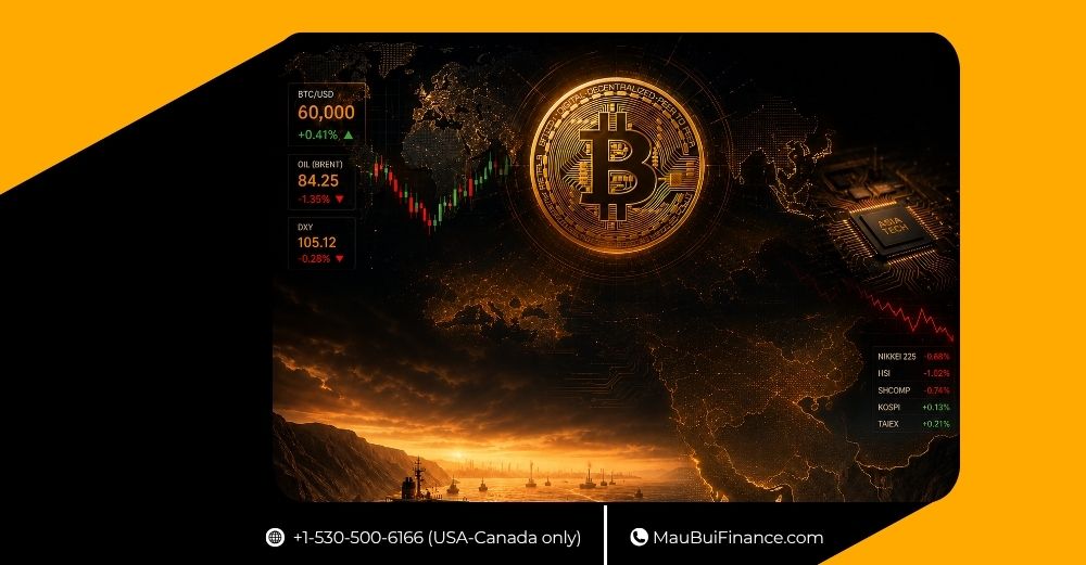 CĂNG THẲNG HORMUZ HẠ NHIỆT, BITCOIN GIỮ MỐC $60,000 — THỊ TRƯỜNG CHỜ NHỊP HỒI THÁNG 7