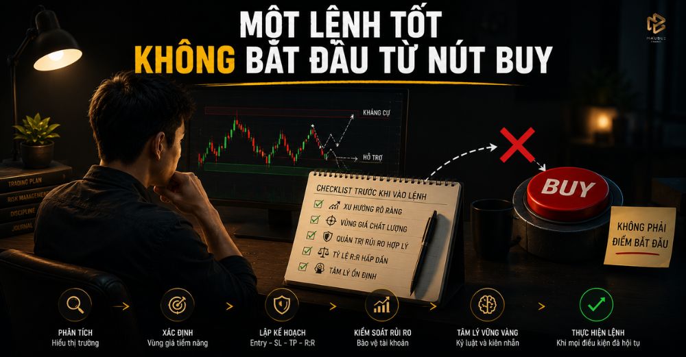 Một Lệnh Tốt Không Bắt Đầu Từ Nút Buy