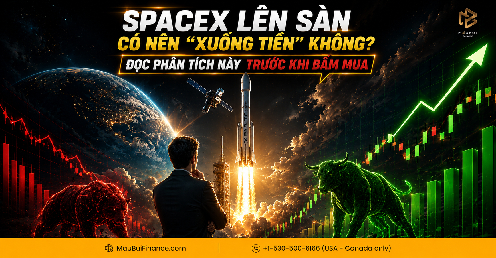 SPACEX LÊN SÀN — CÓ NÊN “XUỐNG TIỀN” KHÔNG? ĐỌC PHÂN TÍCH NÀY TRƯỚC KHI BẤM MUA