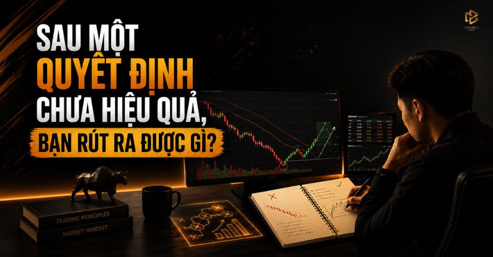 SAU MỘT QUYẾT ĐỊNH CHƯA HIỆU QUẢ, BẠN RÚT RA ĐƯỢC GÌ?