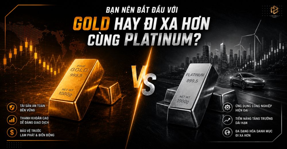 BẠN NÊN BẮT ĐẦU VỚI GOLD HAY ĐI XA HƠN CÙNG PLATINUM?
