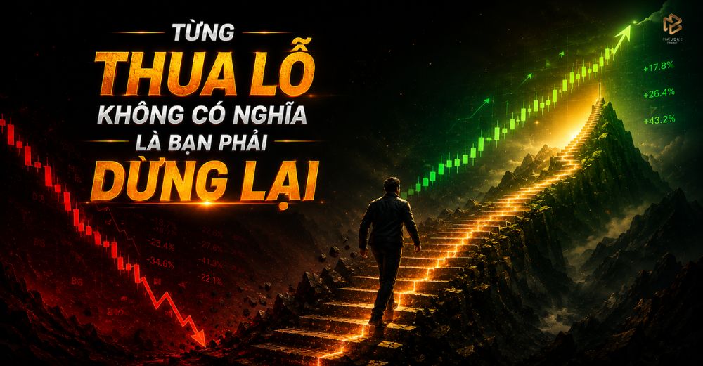 TỪNG THUA LỖ KHÔNG CÓ NGHĨA LÀ BẠN PHẢI DỪNG LẠI