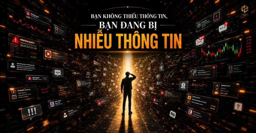 BẠN KHÔNG THIẾU THÔNG TIN, BẠN ĐANG BỊ NHIỄU THÔNG TIN