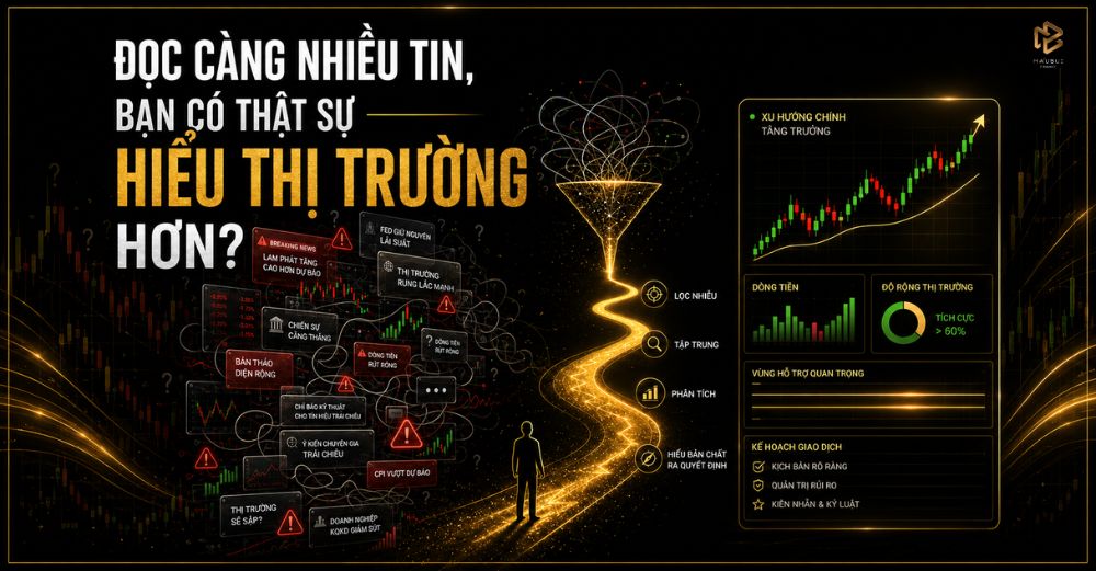 ĐỌC CÀNG NHIỀU TIN, BẠN CÓ THẬT SỰ HIỂU THỊ TRƯỜNG HƠN?