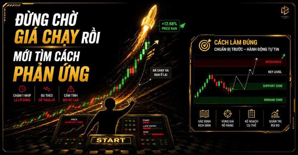 ĐỪNG CHỜ GIÁ CHẠY RỒI MỚI TÌM CÁCH PHẢN ỨNG