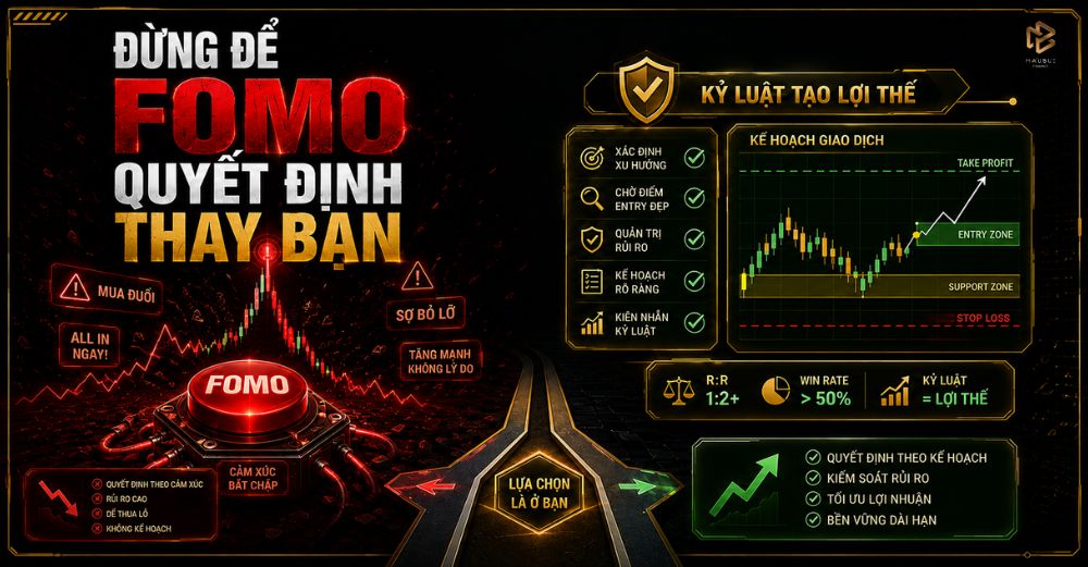 ĐỪNG ĐỂ FOMO QUYẾT ĐỊNH THAY BẠN