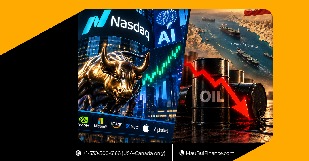 NASDAQ LẬP KỶ LỤC HAI PHIÊN LIÊN TIẾP NHỜ AI, DẦU RƠI PHIÊN THỨ NĂM SAU TÍN HIỆU IRAN CÓ THỂ MỞ LẠI HORMUZ TRONG 7 NGÀY.