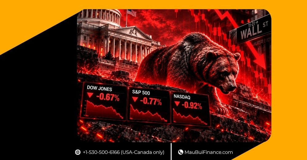 LỢI SUẤT 10 NĂM CHẠM 5.24% – SẮC ĐỎ BAO TRÙM THỊ TRƯỜNG