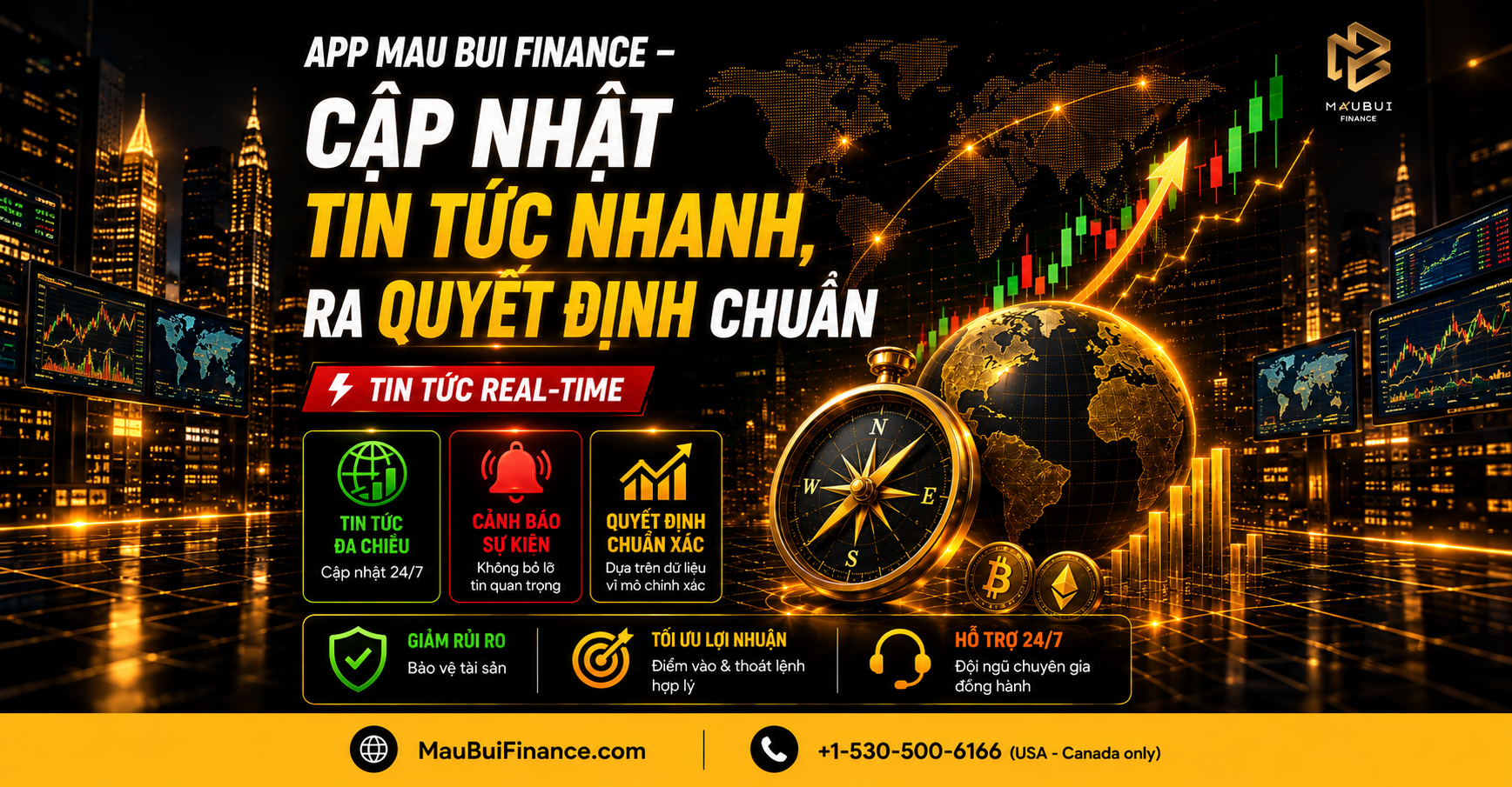 App Mau Bui Finance – Cập Nhật Tin Tức Nhanh, Ra Quyết Định Chuẩn