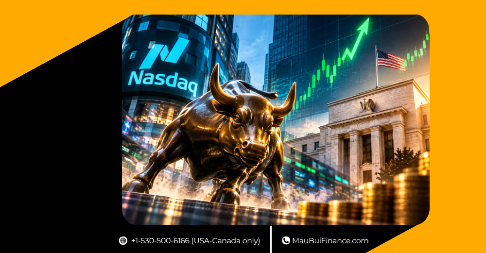 NASDAQ LẬP ĐỈNH MỚI, DỮ LIỆU VIỆC LÀM MỸ LÀM GIẢM LO NGẠI FED TĂNG LÃI SUẤT