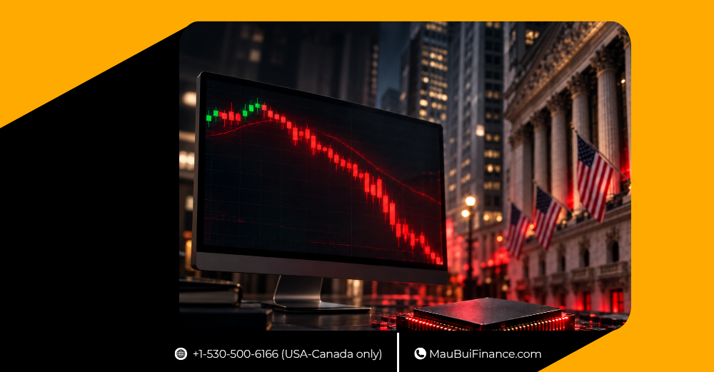 NASDAQ RƠI HƠN 2% – NỖI LO NGẠI AI LAN RỘNG, WALL STREET ĐỒNG LOẠT ĐỎ LỬA!
